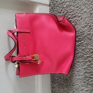 Bright pink Marc Jacobs bag